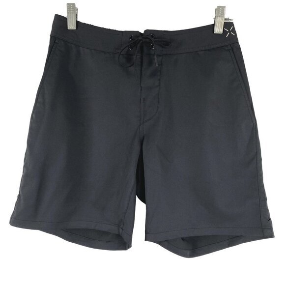 Ten Thousand Shorts Mens Small Black Unlined Athletic Polyester Spandex SS-1370 - Picture 1 of 9